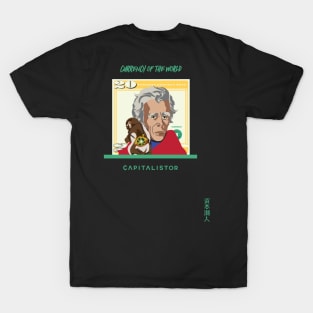 USD000022 - Baby Monkey backward on Andrew Jackson as Mr Strange Series 6 T-Shirt